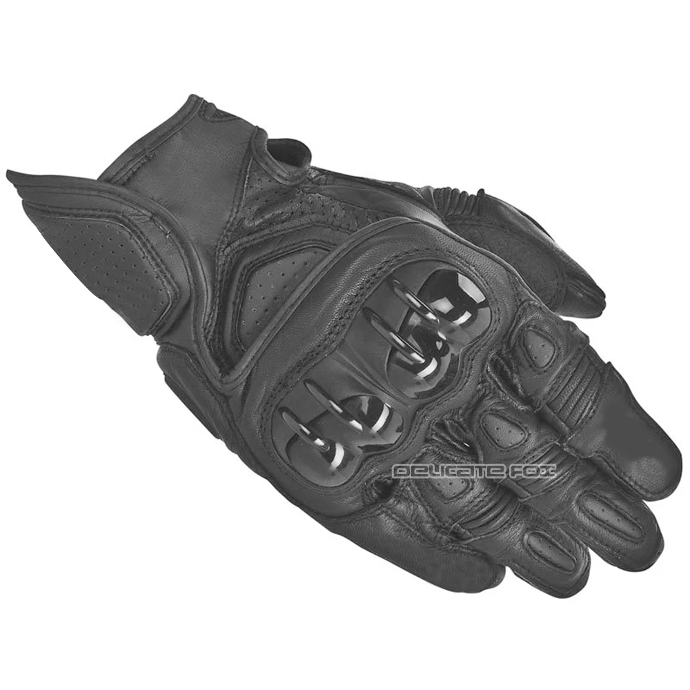 Кожаные Перчатки для мотоциклистов GPX белые черные | Автомобили и мотоциклы