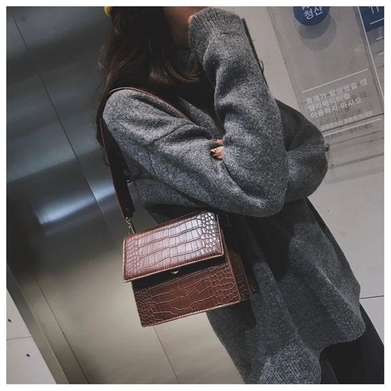 Guarder новая женская сумка с узором крокодиловая кожа высокого качества