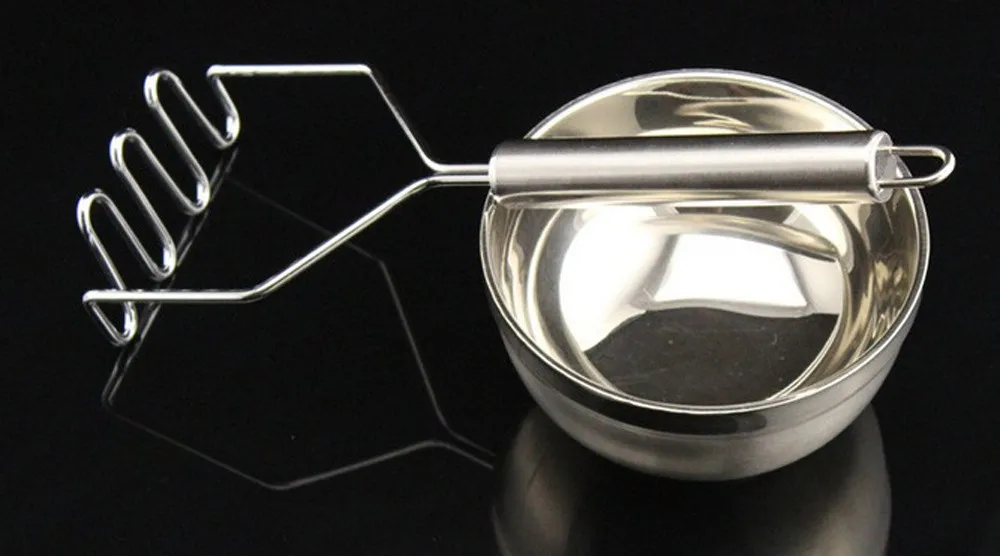 Нержавеющая сталь Картофельная давилка волна Форма давилка-резец инструмент