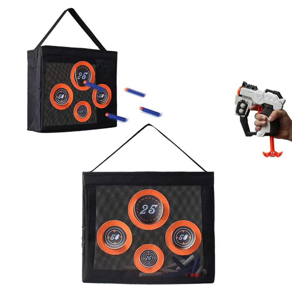 

Portable Shooting Practice Target Storage Net Bag Game Accessories Kids Gift