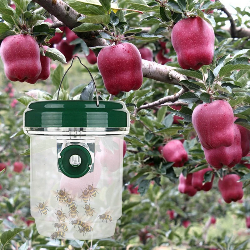 

Солнечный светодиодный Fly ловушки насекомых Ловушка Drosophila Фрукты Fly Оса репелленты сада парка насекомых инструмент-ловушка-разные цвета