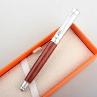 luxury quality 886 red wood material long stick business office 0 5mm nib fountain pen new listed school gift pen