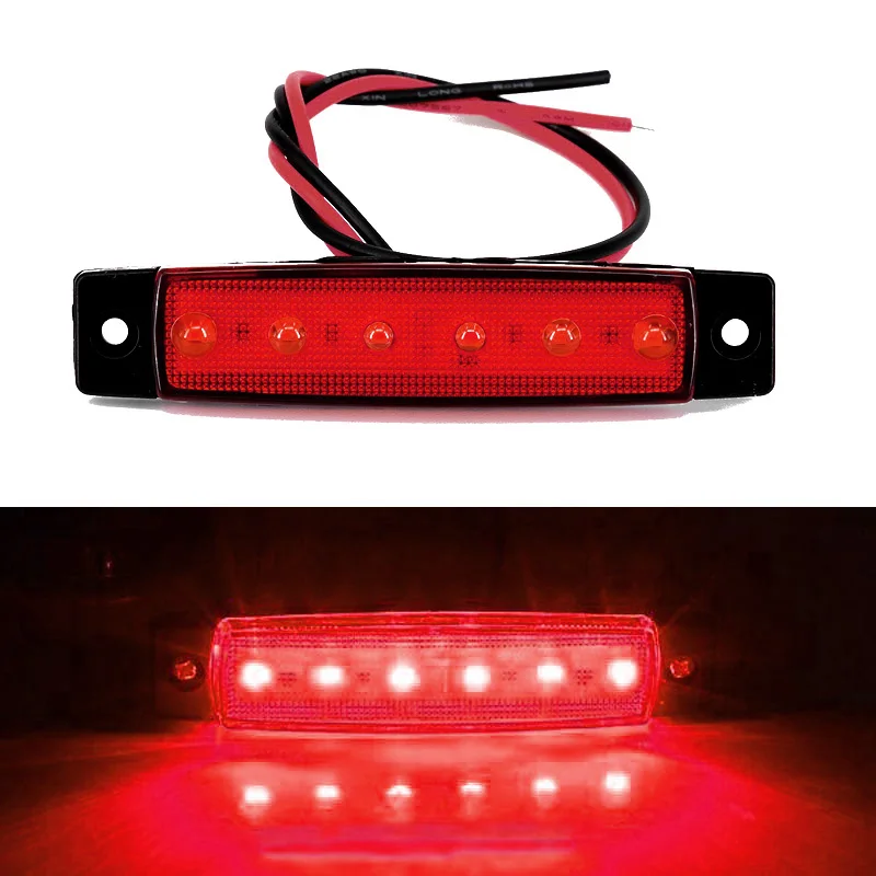 

for Trailer Truck Side Marker Light DC 12V Lamp Light Marker RV Side Boat