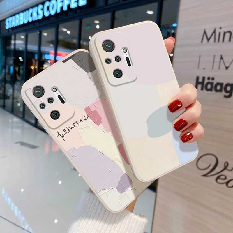

Aesthetic Case For Xiaomi Redmi Note 10 Case Funda Redmi Note 9 8 8T 11 11S Poco M4 X3 Pro F3 M3 9C NFC 9A 9T 10S 9S 10Pro Cover