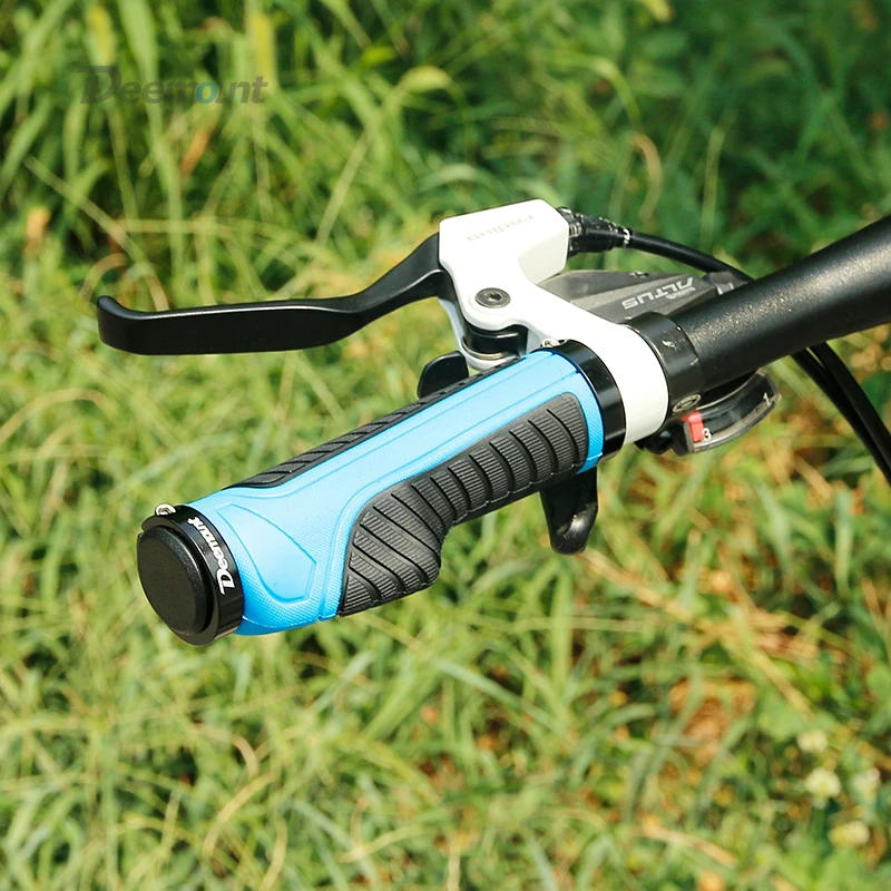 Велосипедные ручки Deemount 2 цвета эргономичные Концевики жесткое крепление