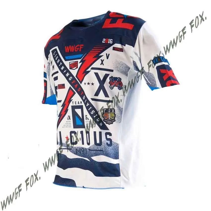 Футболка с короткими рукавами для горных и мотокроссов быстросохнущая футболка