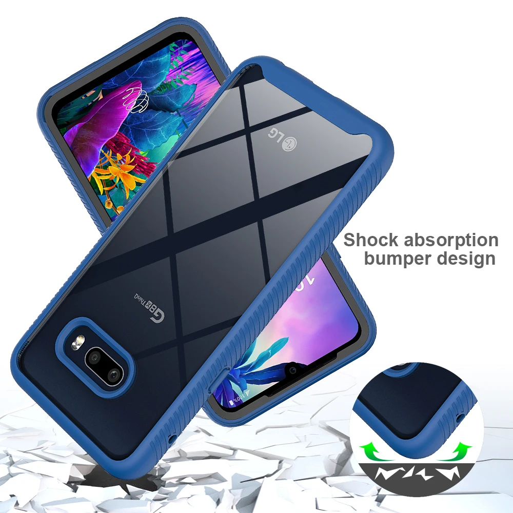 

Luxury Case for LG Velvet G8 V50 V50S ThinQ K40S K51 K51S K40 K30 K20 Q51 G8X Stylo 6 5 V60 K61 K41S Q70 TPU Clear Phone Cover