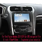 Защитная пленка из закаленного стекла с защитой от царапин пленка для Ford Fusion Mondeo 2013-2019 автомобиля GPS навигации пленка ЖК-дисплей экран аксессуары