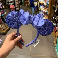 New Disney Mickey Ear Bowknot Hair Band Hair Accessories Lovely Gift For children