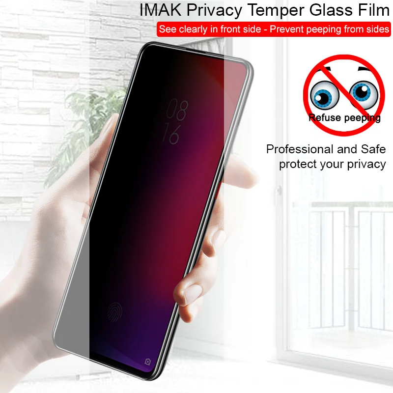 Защита конфиденциальности антибликовое стекло для Xiaomi Redmi K20 K20 Pro 9T 9T Pro закалённое стекло IMAK Защитная пленка для экрана анти шпионское стекло