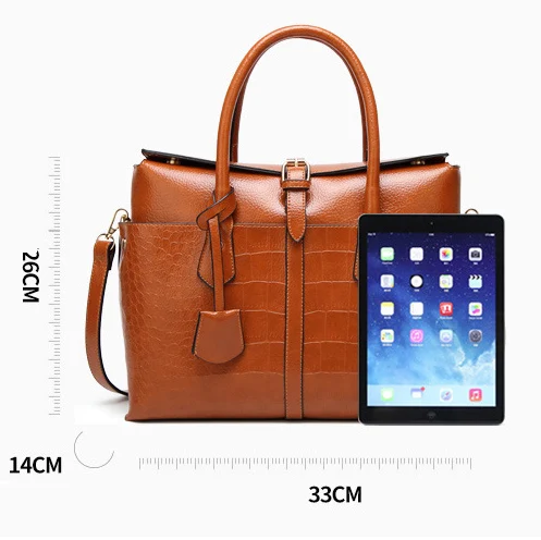 

2021 Women Messenger Bags Big Retro Crocodile pattern Fashion Women Leather Handbags Pu Famous Brands Shoulder Bags