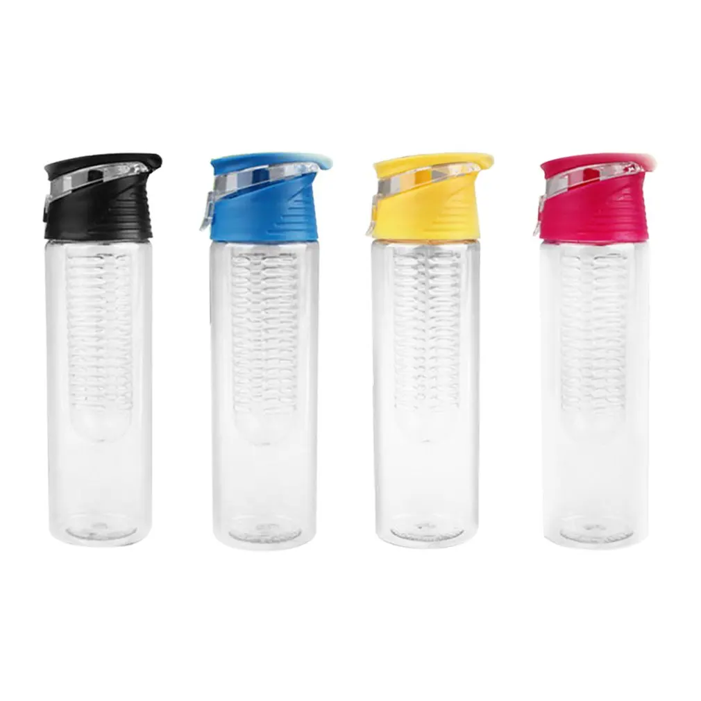 Compact Size 800ML Sports Travel Running Fruit Infusing Infuser Water Lemon Juice Health Bottle |