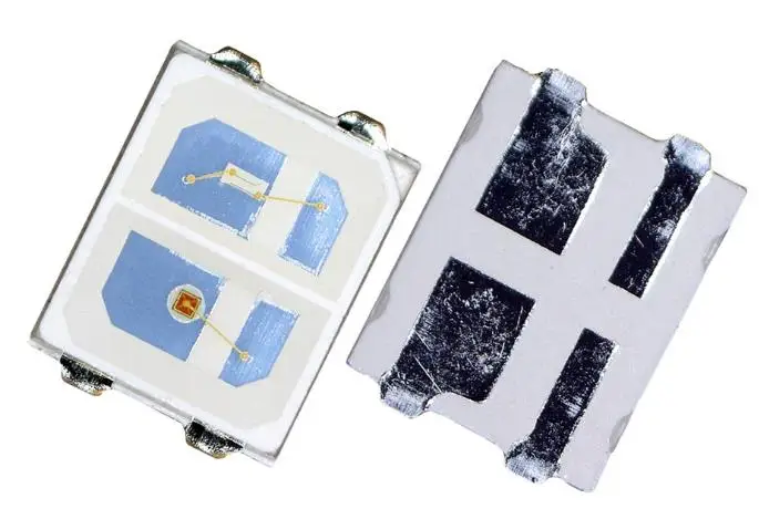SMD Bi color 2835 светодиодный Диод желтый @ синий цвет | Освещение
