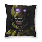 Страшная Весенняя ловушка, дизайн, искусственная Подушка Fnaf, наволочка, аниме чехол, наволочка для кровати, шелковая наволочка для подушки