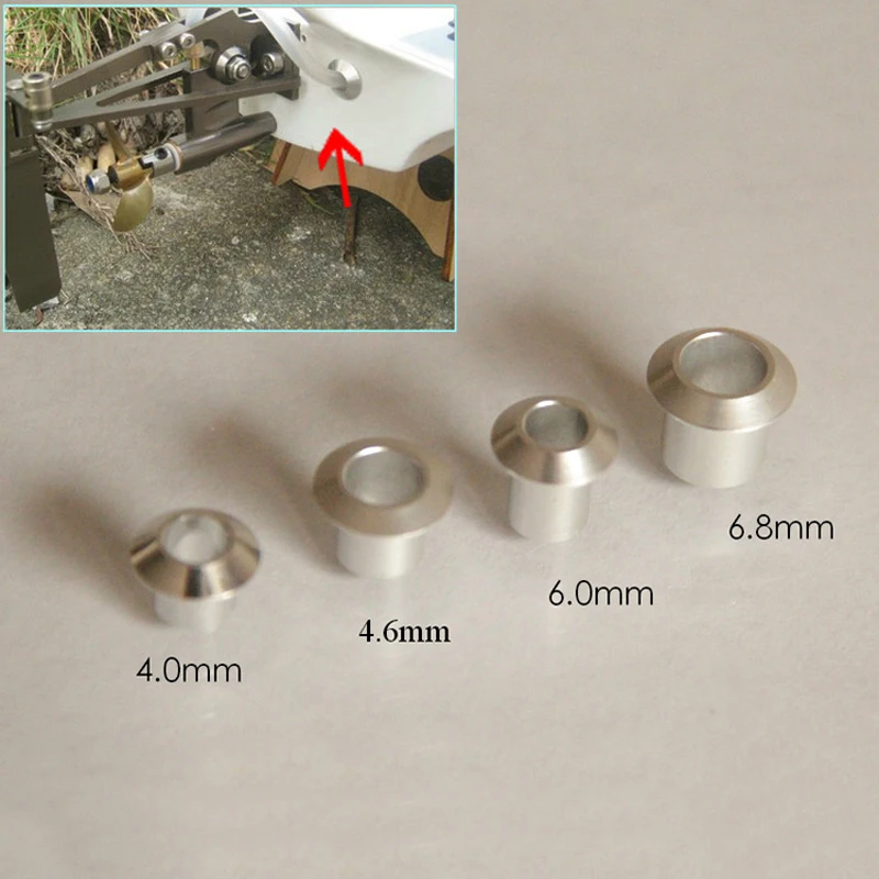 5 шт./лот силиконовая трубка с водяной трубкой для радиоуправляемой лодки