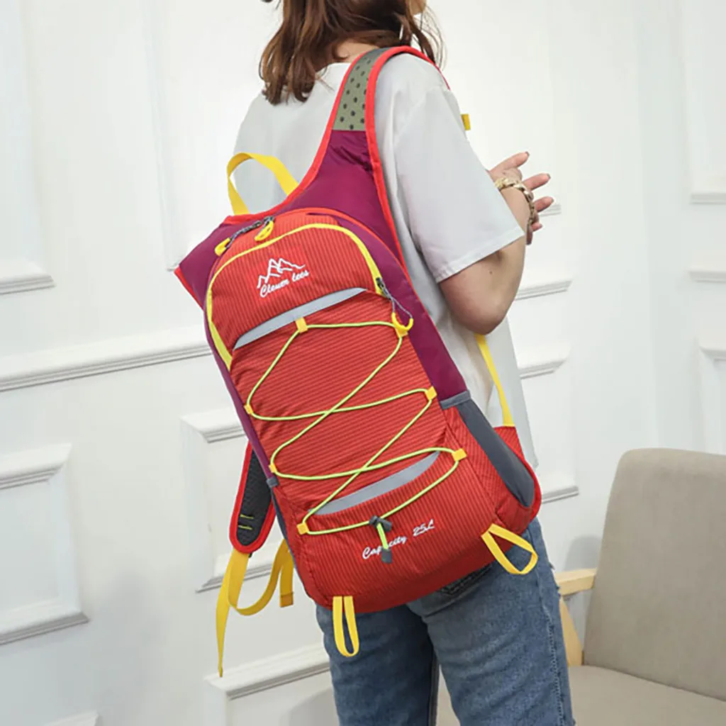 Новый водонепроницаемый нейлоновый рюкзак для женщин Мужская школьная сумка