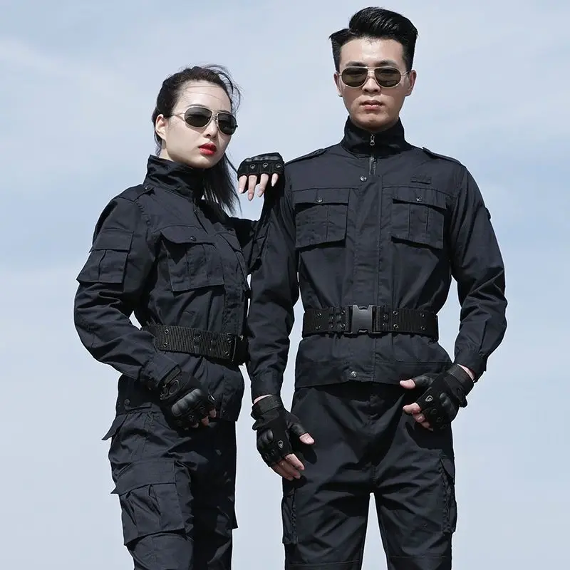 

Спецодежда 2021 весна-осень мужской и женский однотонный кардиган с воротником-стойкой и длинными рукавами