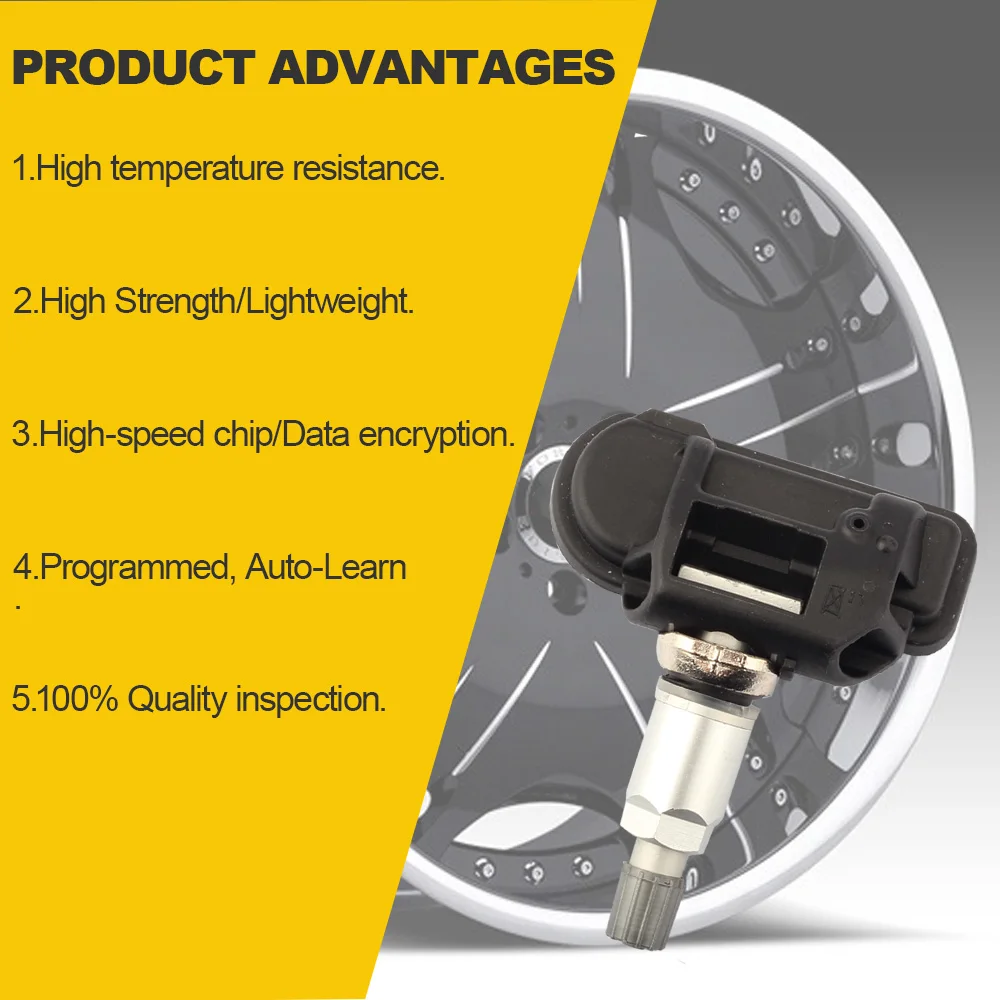 Автомобильная система контроля давления в шинах 4 шт. 433 МГц для Mercedes Benz A B C E GLA GLE GLK