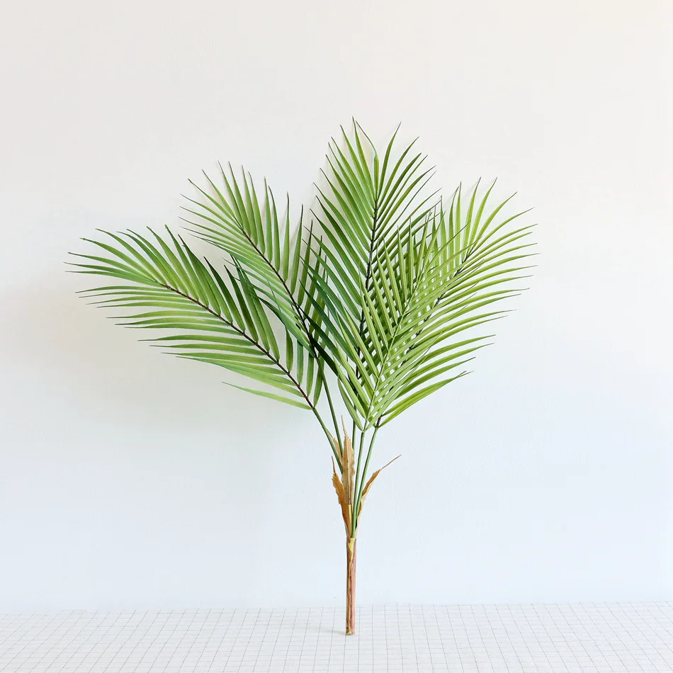 

Nordic Palm Leaf Simulation Plant Loose Tail Leaf Phoenix Tail Bamboo Home Wedding Photography Garden Decoration Green Sunflower