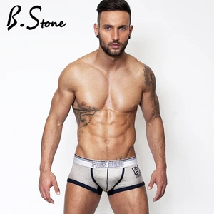 Трусы-боксеры мужские, размера плюс хлопок, 4 шт., 1221