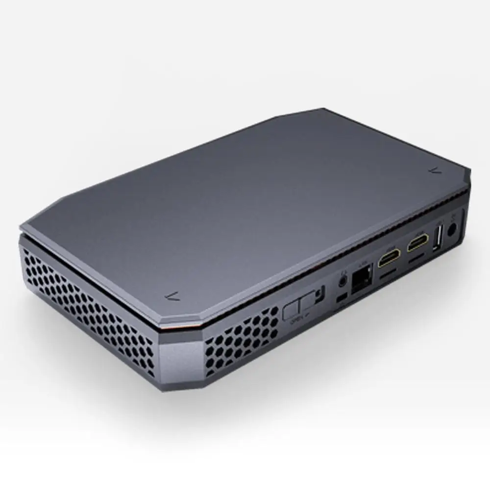 T12 AMD A4 7210 windows10 Мини ПК DDR3 8G EMMC 64G Поддержка HDD 1000M lan BT4.2 2 * HD дисплей windows 10 мини