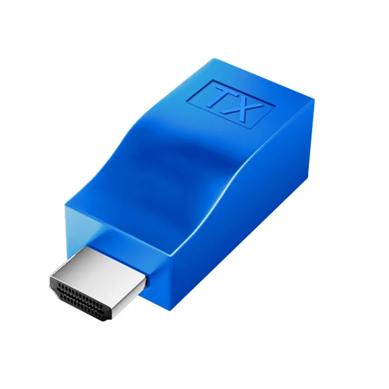 Удлинитель HDMI 4K до 30 м для сетей Ethernet CAT5e/6 UTP RJ45 | Электроника
