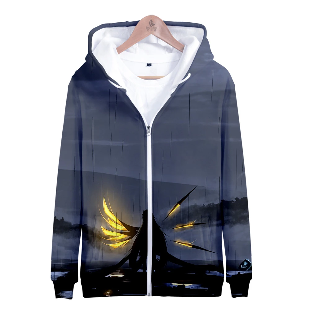 Honkai Impact 3 hoodies sweatshirt autumn and winter Zipper Leisure Print Novelty Top Luxury Harajuku | Мужская одежда