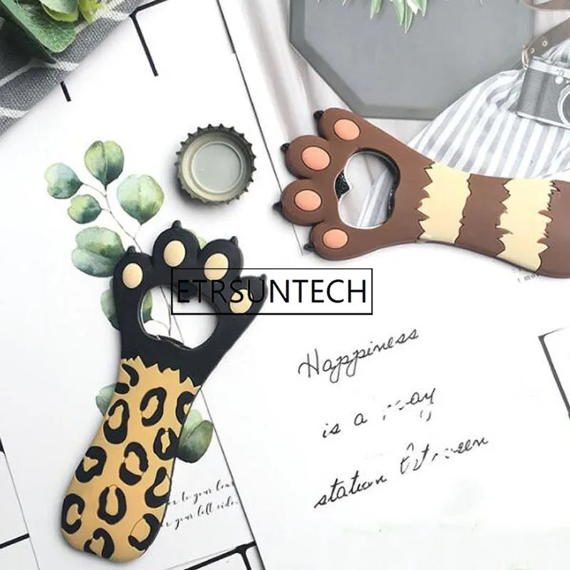 50 шт. открывалка для бутылок в форме кошачьей лапы милые барные инструменты