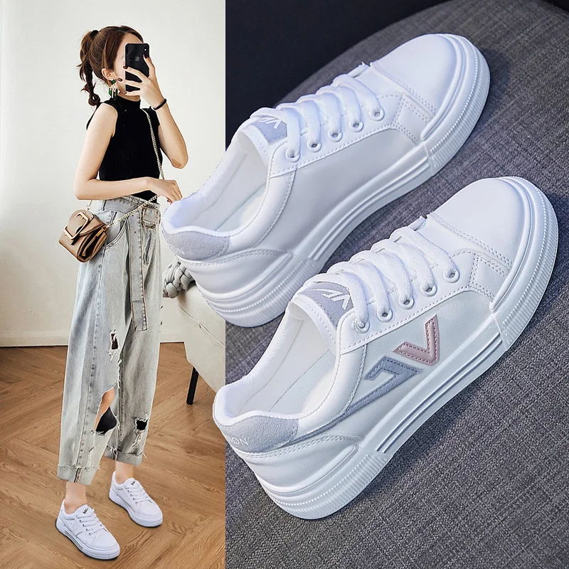 

Модные кроссовки в Корейском стиле Новинка весна-осень 2022 дышащие кроссовки для бега для студентов