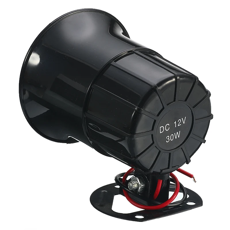 12V 110Db 30 Вт Мотоцикл Авто Автомобиль Грузовик 4 звук тон громкая сирена полиции