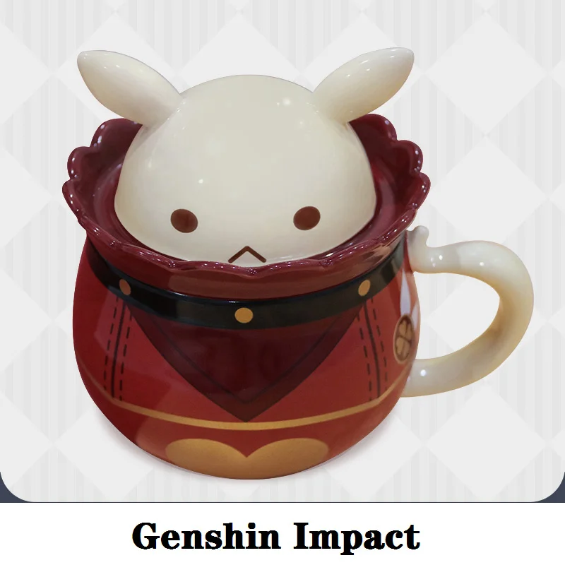 Mihoyo Klee Mug Genshin Impact Klee Bomb Mug Hot Game Genshin Impact Cosplay Props Anime Accessories Office Coffee Cup