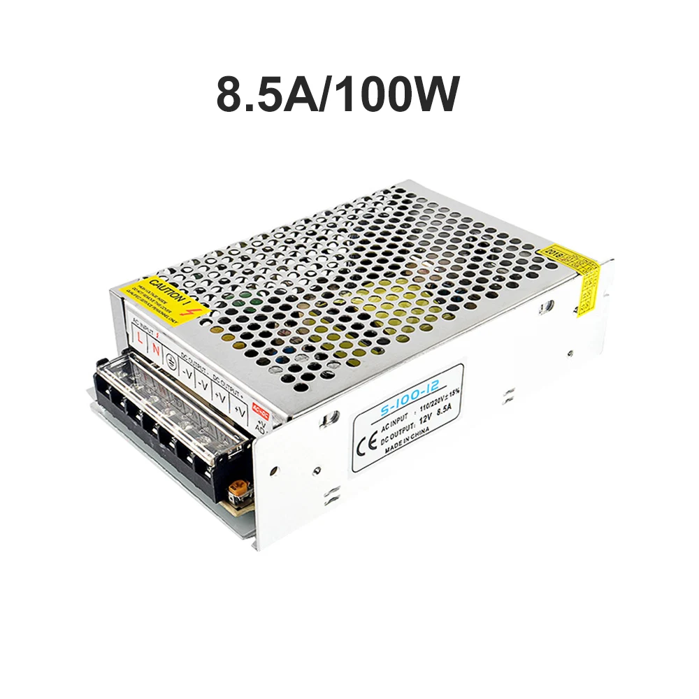 DIDIHOU DC 12V светильник ing трансформаторы импульсный источник питания Модуль Драйвер адаптер светодиодные ленты светильник - Цвет: 12V 8.5V