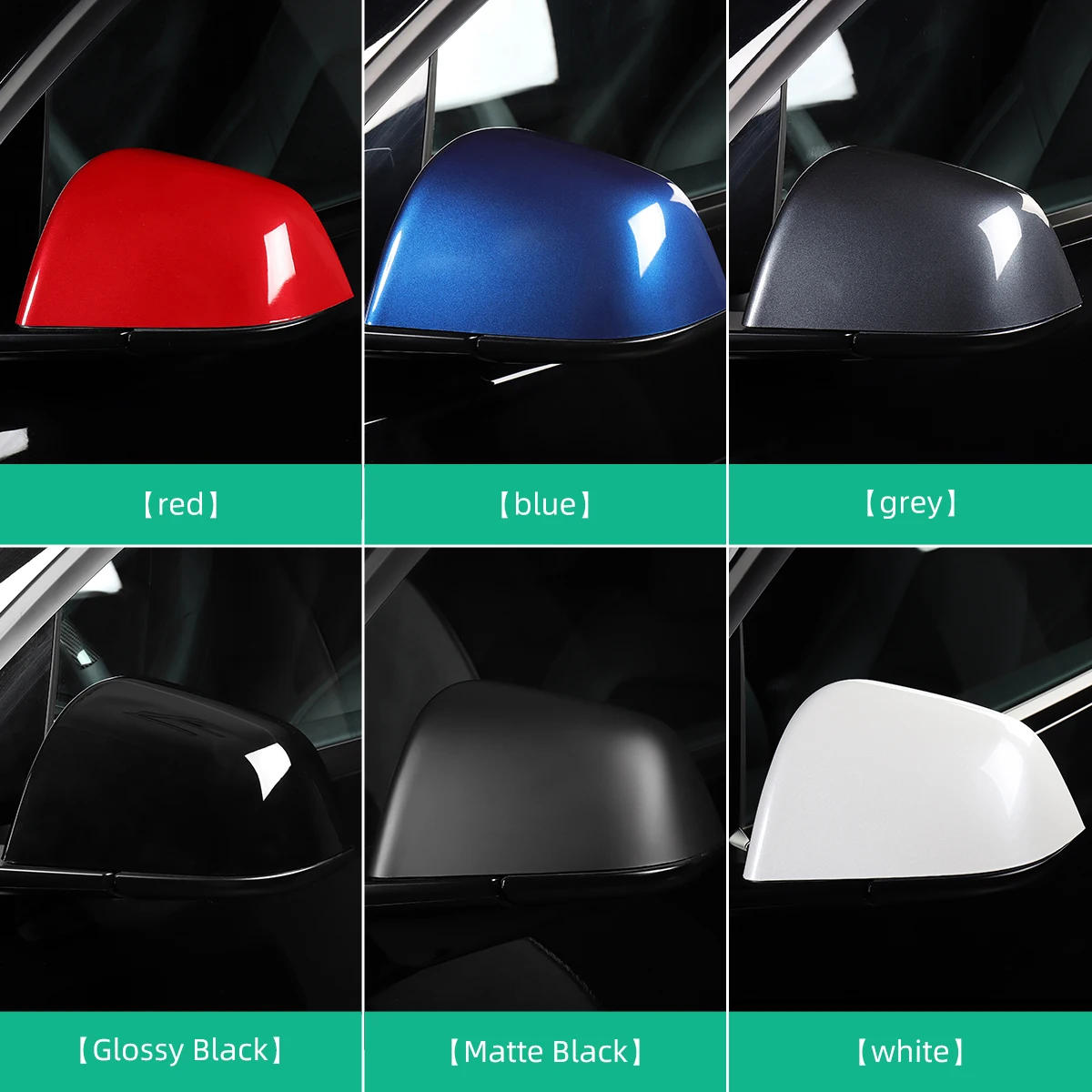 Аксессуары для автомобиля внешние Запчасти корпуса зеркала заднего вида Tesla Model 3