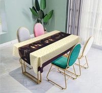 wholesale new ramadan tablecloth muslim tablecloths coffee table mat custom made waterproof oilproof table pad party table deco