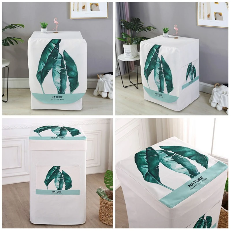 Водонепроницаемый льняной пылезащитный чехол для дома|Чехлы стиральной машины| |