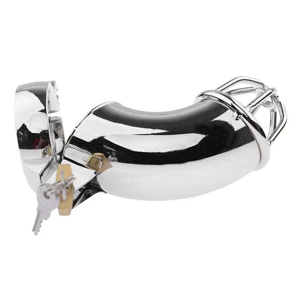 Prastical мужской замок из нержавеющей стали Пояс верности кольцо петуха клетка