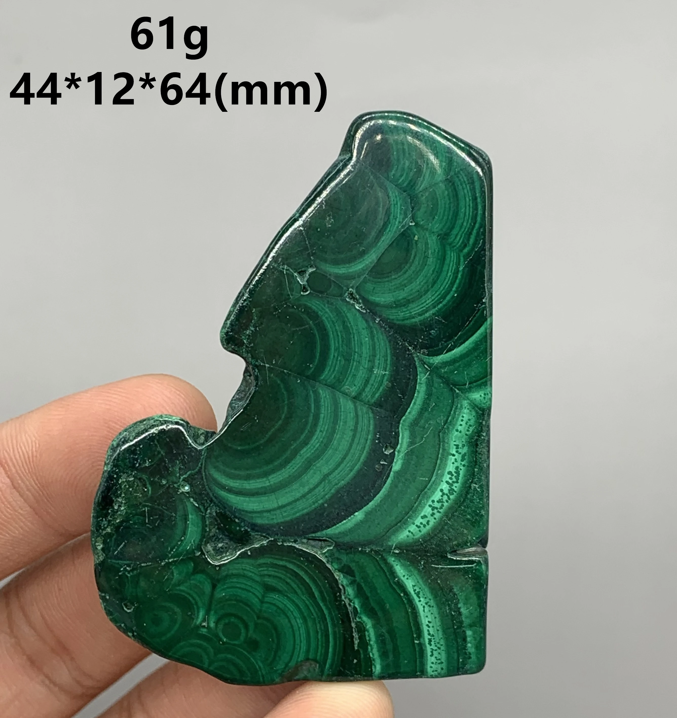 Лучше всего! 100% натуральный зеленый Малахит полированный минеральный образец