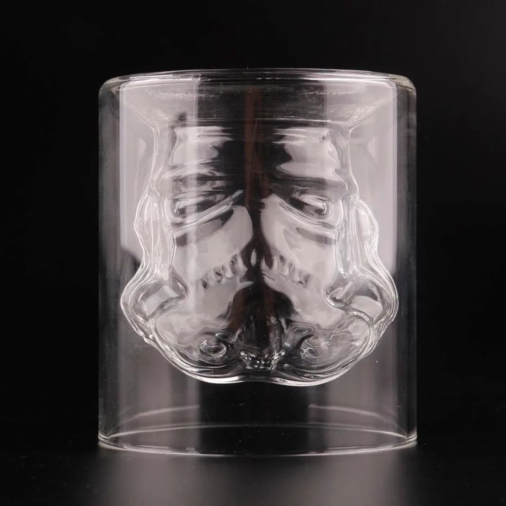 150 мл бутылка для воды Прозрачный Звездные войны Штурмовик стеклянная чашка Shoot