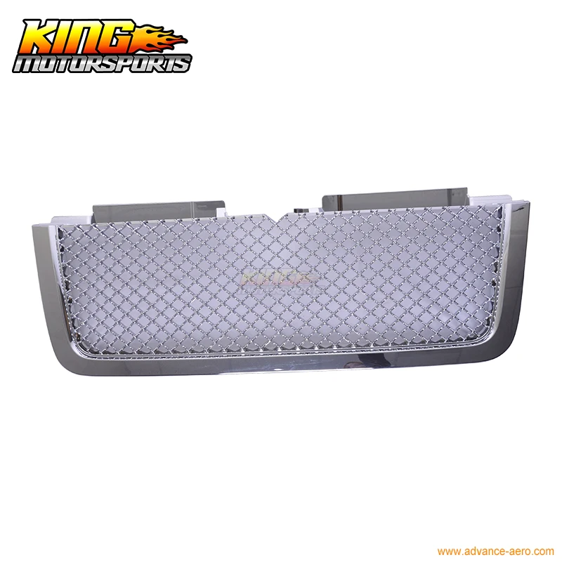 

06-09 Chevy TrailBlazer Honeycomb Front Chrome