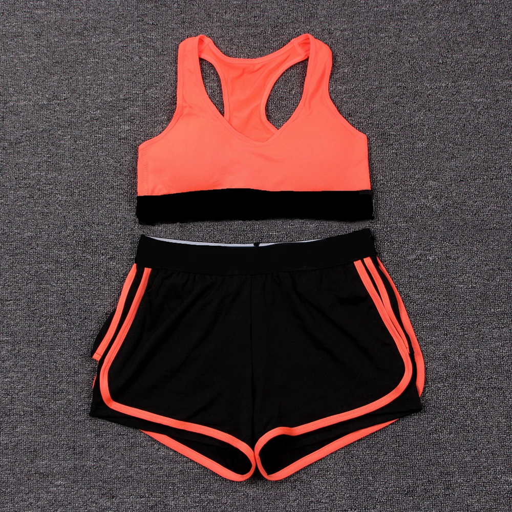 2 шт. женский спортивный комплект для йоги|Комплекты йоги| |