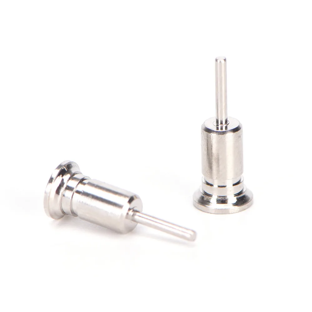 2020 2 Pcs Metal Phone Sim Card Tray Eject Pin Tool &amp 3.5mm Earphone Jack Dust Plug Dustproof Cap Gadget For iPhone | Мобильные