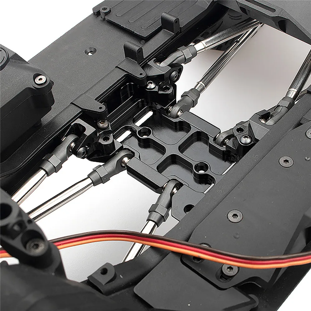 

Metal Center Skid Plate Chassis Base for 1/10 Axial SCX10 III AX103007 RC Car Accessories