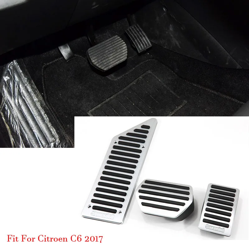 Накладка на педаль газа тормоза акселератора из сплава для Citroen C6 2017 AT|Педали| |