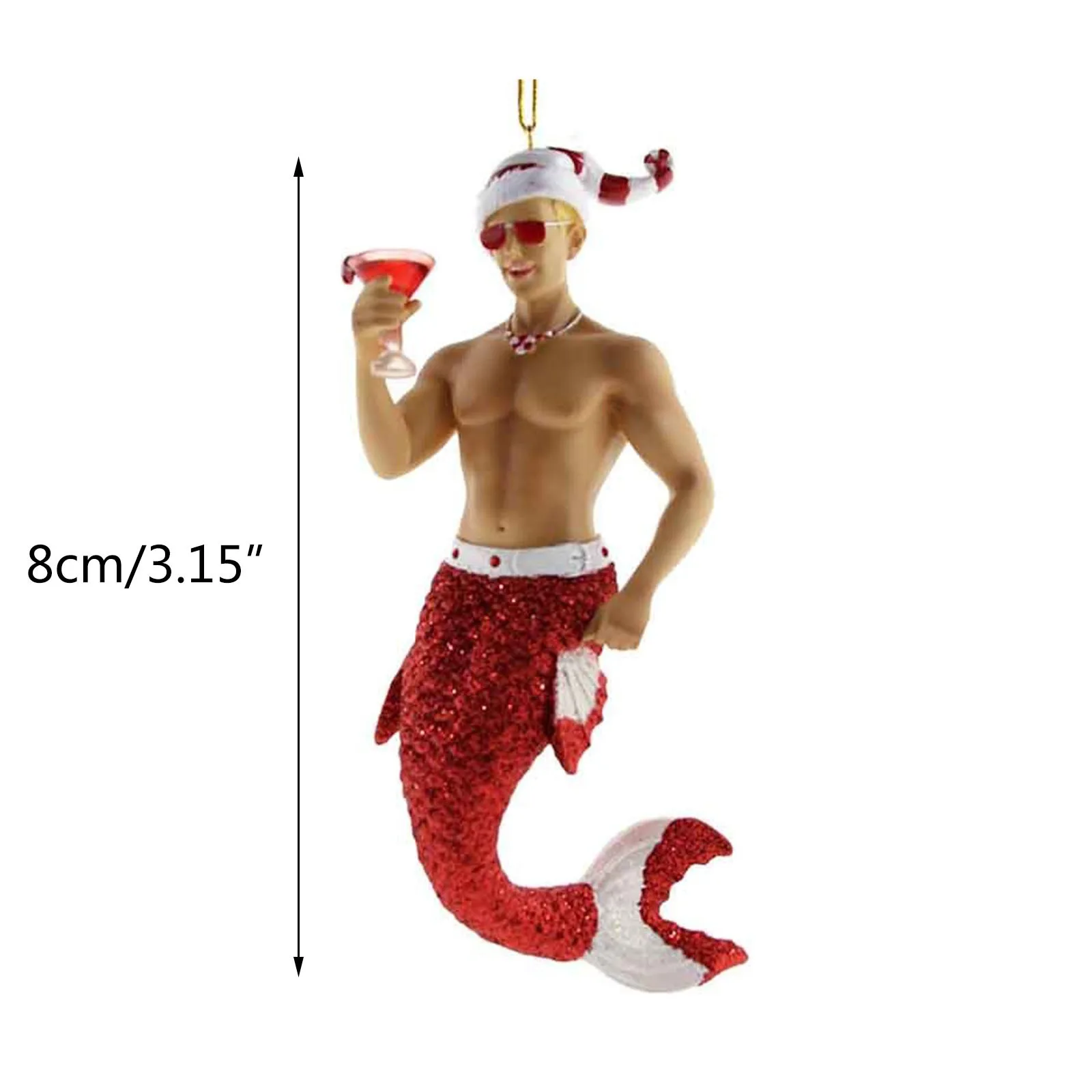 Рождественские шарики для рождественской елки Merman Grinch игрушки подвеска нового