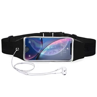 running waist bag gym bag running belt touch screen pouch 6 2inch phone holder waterproof for women men sports waist pack wallet