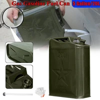 5 gallon 20l petrol gas gasoline can fuel tank with glove tube for car motorcycle fuel tank gasoline petrol container jerricans