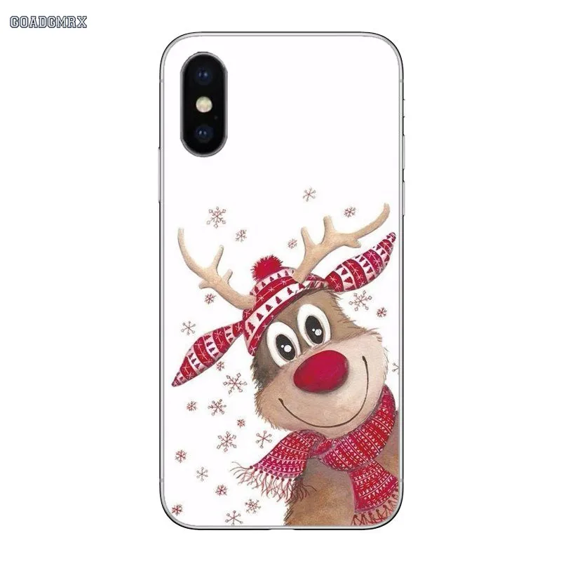Снеговик Санта Клаус для Samsung Galaxy A3 A5 A7 A750 2016 2017 A10 A30 A40 A50 A70 A6 A8 A9 плюс J8 2018
