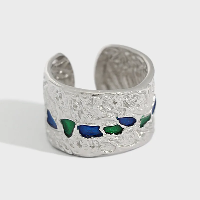 

Minimalist Ring For Women 925 Sterling Silver Korean Irregular Gold Luxury Adjustable Statement Ring Bijoux Fine Jewelry