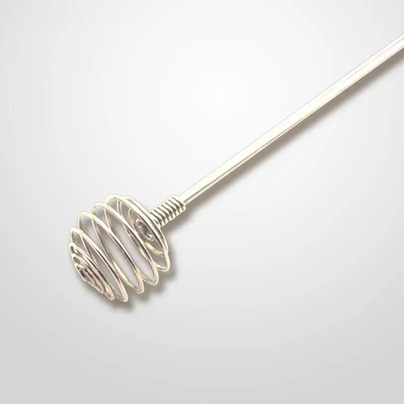 Уникальная спиральная форма палочка для меда из нержавеющей стали капельный мед