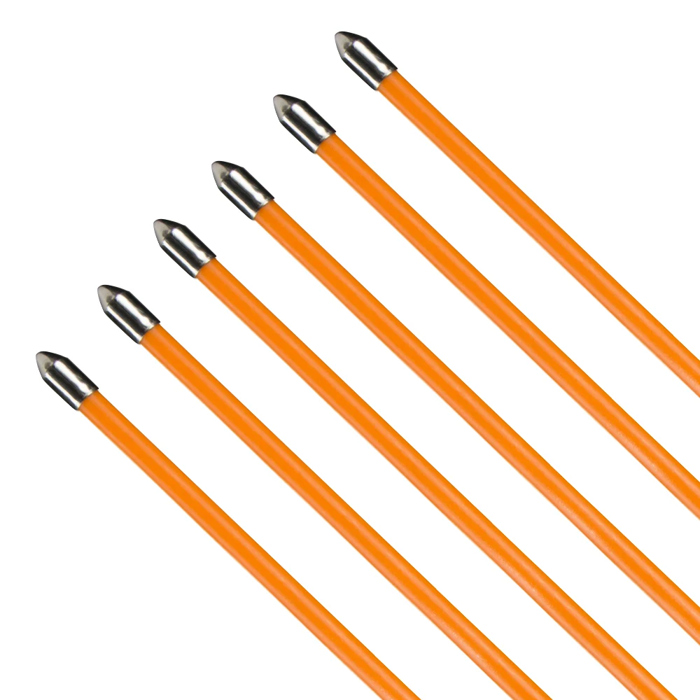 

Fiberglass Arrows 27Inch Hunting Arrows for Recurve Bow Archery Arrows for Outdoor Shooting Sports